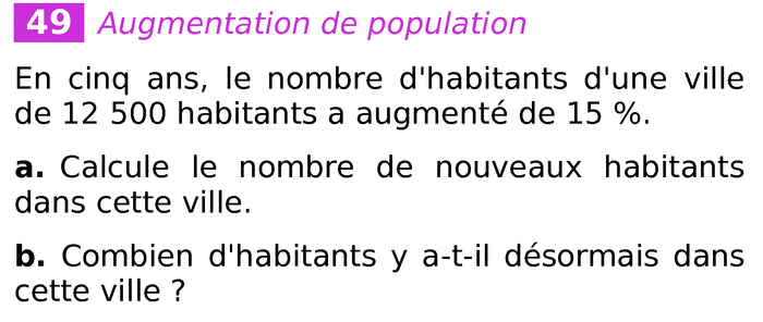 Augmentation de population